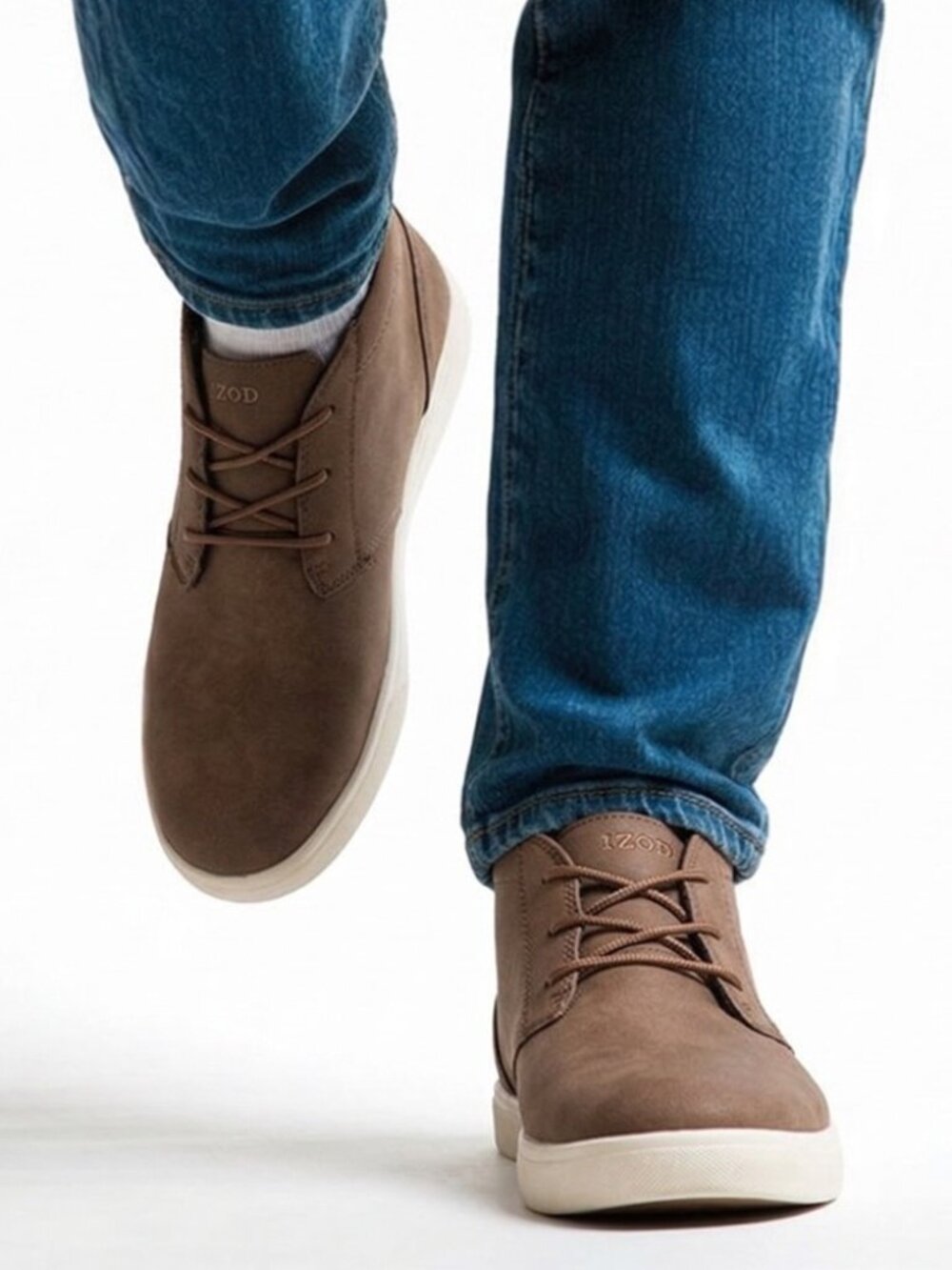 IZOD Men's Palmer Chukka Boots, Brown, 13